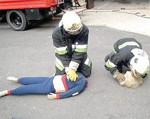 Primeiros Socorros no local